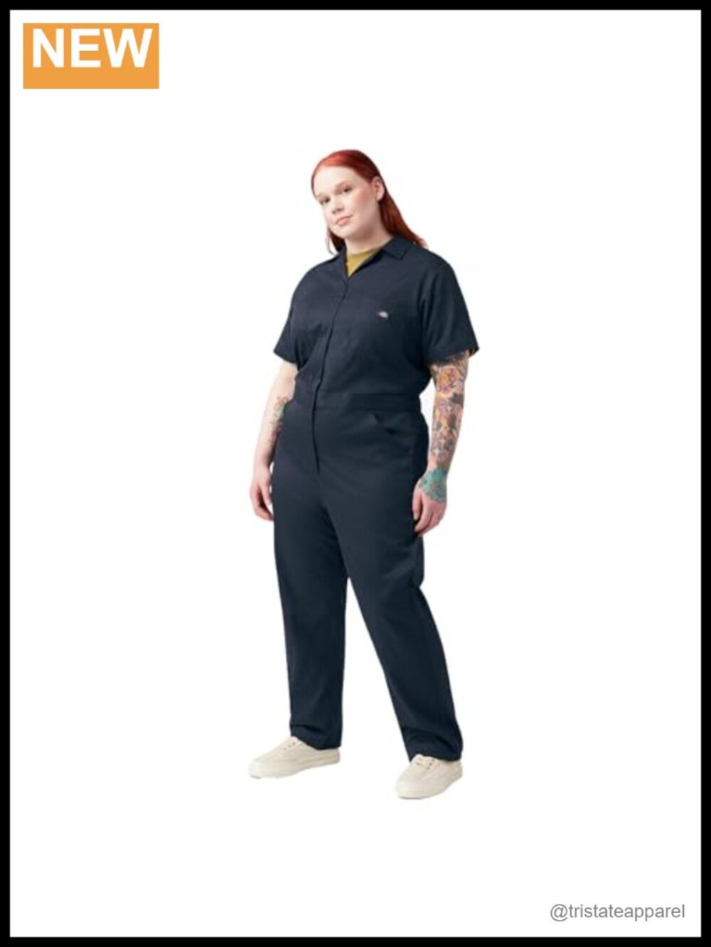 Plus Size Flex Cooling Short Sleeve Coveralls Full Zip Work Utility
